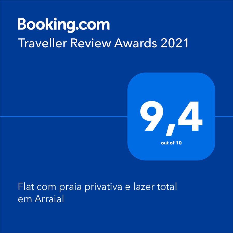 Flat Com Praia Privativa E Lazer Total Em Arraial Arraial do Cabo Dış mekan fotoğraf